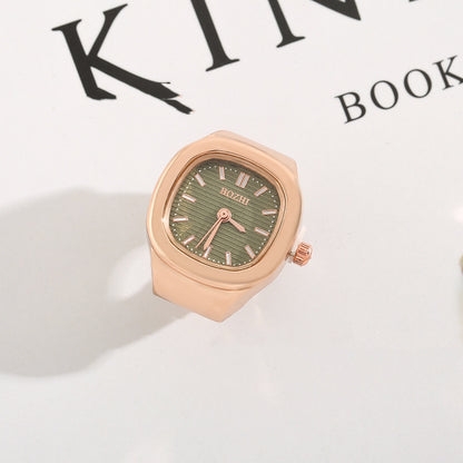 Sale Square Ring Watch Popular Models Can See The Time