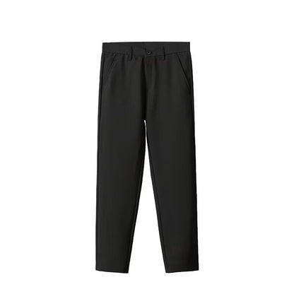 Loose-fitting Casual Draped Wide-leg Floor-length Pants