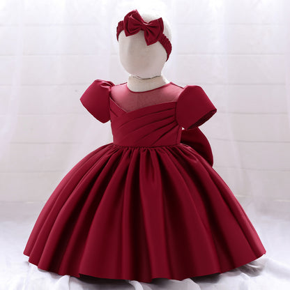 Infant Toddler Amazon Wedding Full-year Princess Dress