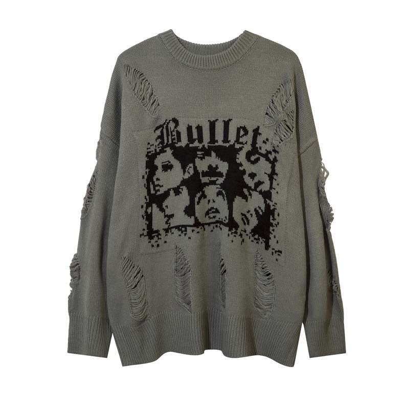 Fashion Personality Loose Casual Knitwear For Men