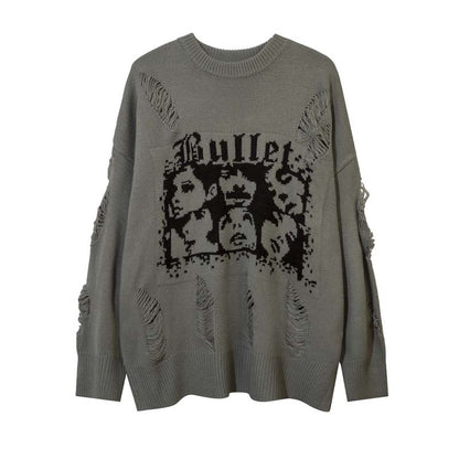 Fashion Personality Loose Casual Knitwear For Men