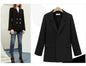 Suit jacket wild loose mid-length women's suit