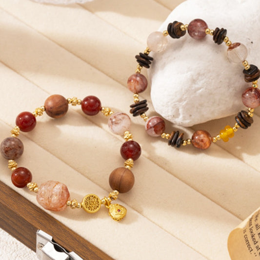Exquisite Handmade Bead Bracelet With High-end Temperament