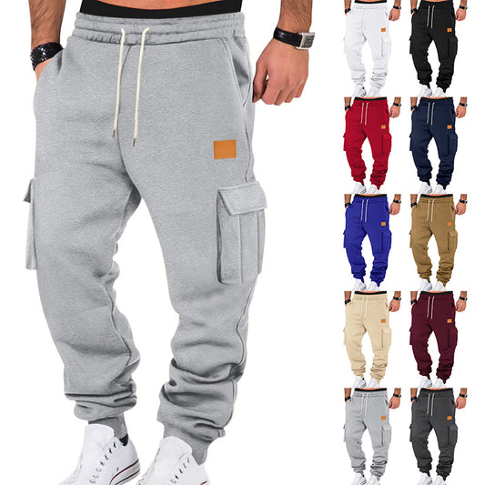 Sports Multi-pocket Cargo Pants Sweatpants Men