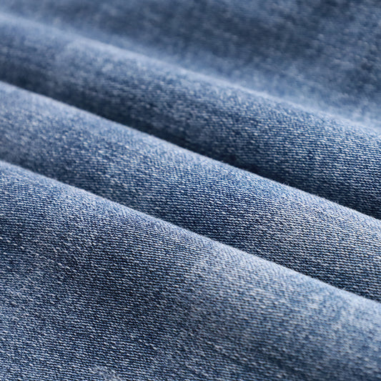 Denim Skirt Fashion Elastic Embroidery Women