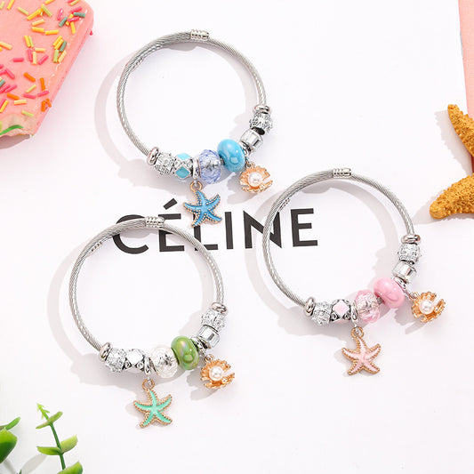 Stainless Steel Silver Bracelet For Women Fashionable