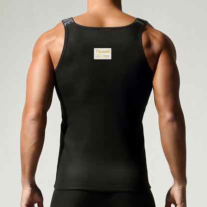 Men's Solid Color Casual Versatile Sports Vest