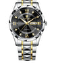 Waterproof Luminous Dual Calendar Watch