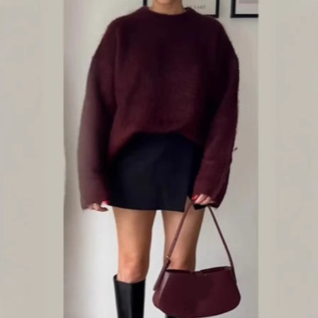 Casual And Comfortable Thermal Top Sweaters
