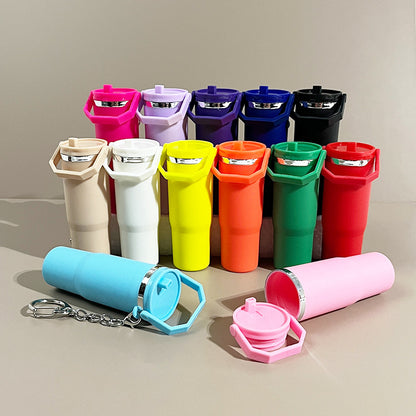 Keychain Pendant Can Hold Lipstick Backpack