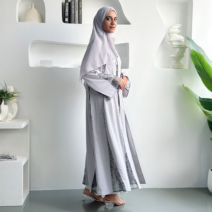 Long Sleeve Women Voile Dress Women