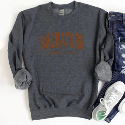 Salvatore Since 1864 Mystic Falls Hooded Sweatshirt