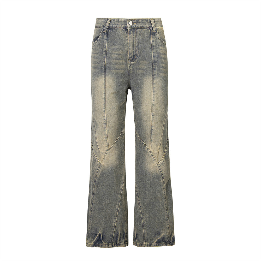 Washed And Worn Jeans For Men And Women