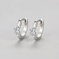 S925 Sterling Silver Light Luxury High Diamond Earrings