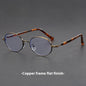 Oval TR90 Temple Retro Round Glasses Republic Of China Style