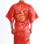 Men's home clothes embroidered Nightgown