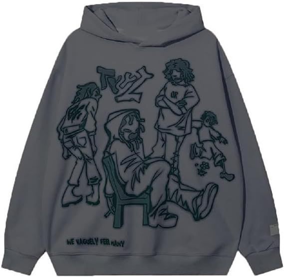 Loose-fitting Couples Oversize Hoodie