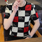 Men's Summer Short-sleeved Undershirt Stylish Casual