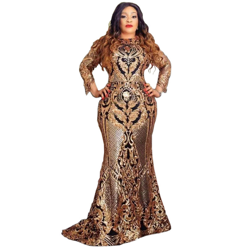 Sexy party sequin dress