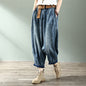 Women's Loose Plus Size Denim Daddy Pants
