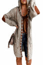 Color Block Sweater Long Sleeve Cardigan Sweater