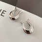 Real Gold Plating Fashion Geometric Earrings Gold