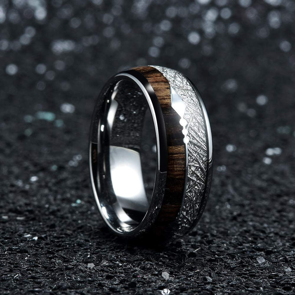 Personality Men And Women Tungsten Ring