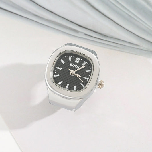 Sale Square Ring Watch Popular Models Can See The Time