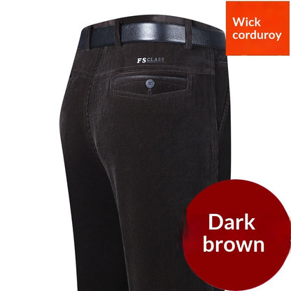Men's Casual Straight-leg Loose-fit Trousers