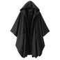Irregular Design Woolen Coat Long Cape Coat For Women