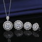 Pendant Necklace Set With Ring For Women