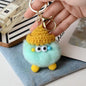 Briquette Cute Plush Bag Pendant Key Ring