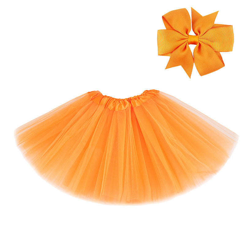Children's Skirt Mesh Tutu Skirt
