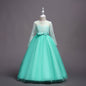 Kids Long Flower Girl Dress Dress