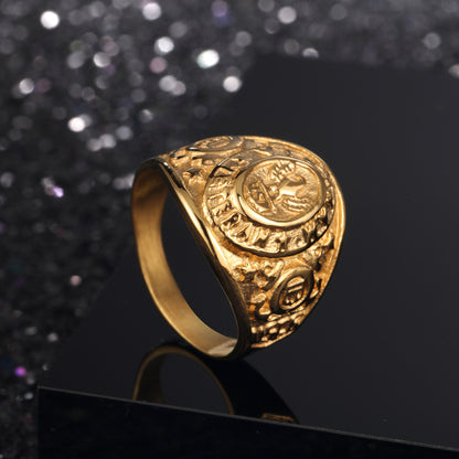 Fashion Men's Ring Fine Steel