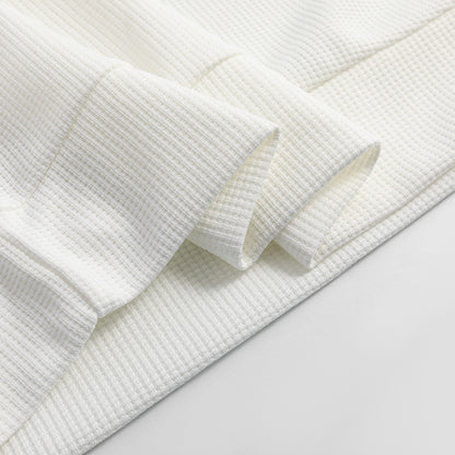 Men's Long-sleeved Shoulder Pleated Sweater