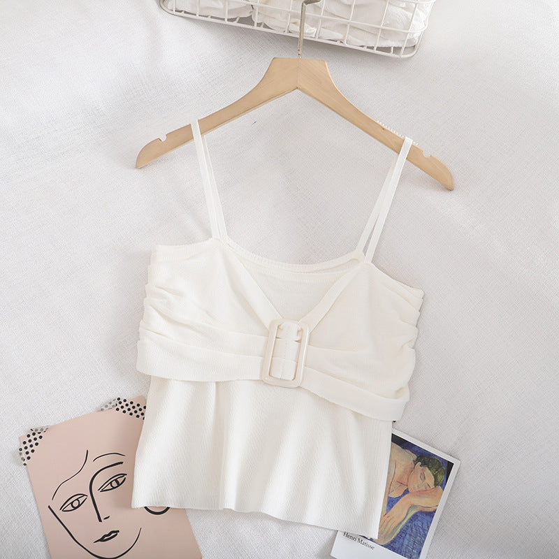 Super Fire Summer Knit Sweater Vest Women