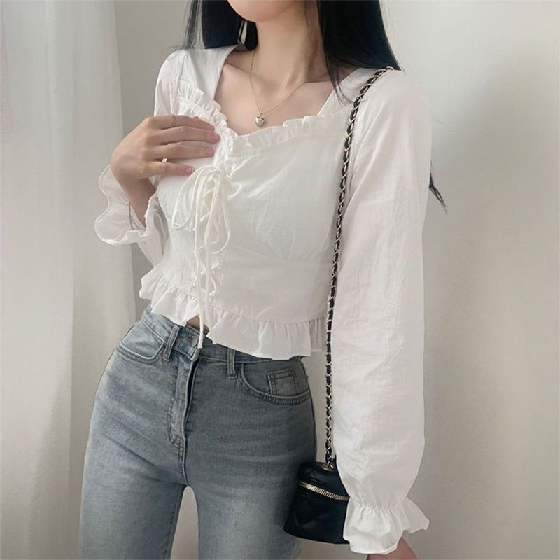 Retro Minority Simple Blouse For Women
