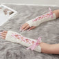 Winter With Strap Warm Gloves For Women