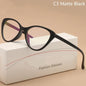 Fashion Cat Eye Glasses Frame Retro Trendy Artistic