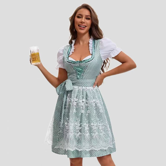 New Traditional Ethnic Print Plus Size Dress Women