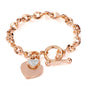 Love Stainless Steel Jewelry Buckle High-end Titanium Steel Bracelet