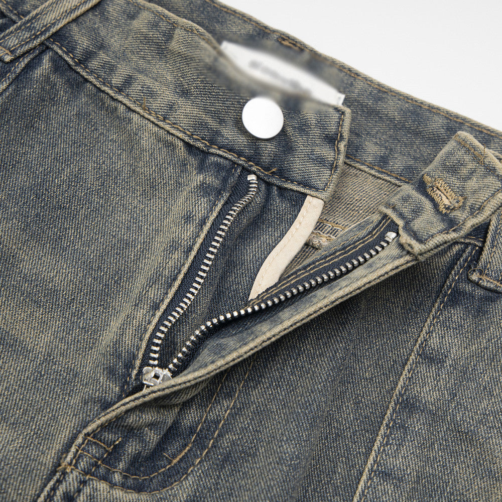Washed And Worn Jeans For Men And Women