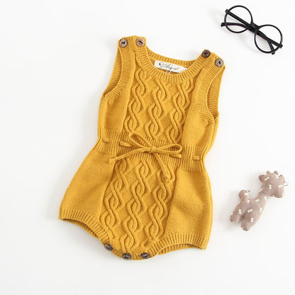 Baby rabbit velvet core-spun bodysuit