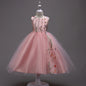 4-15 years embroidered Kids Dress