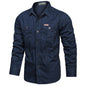 Summer Military Uniform Short-sleeved Shirt For Men