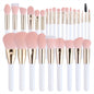 30 PCs Makeup Brush Set Soft Hair Eye Shadow Blush Face Powder Full Set