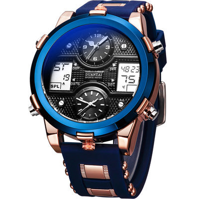 Dual movement quartz watch