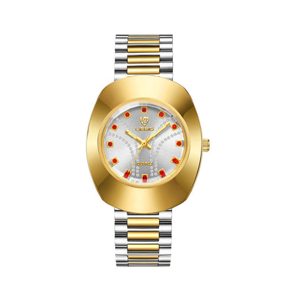 Fashion Waterproof Quartz Watch Gold