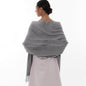 Women's Cashmere-like Scarf Solid Color Tassel Simple All-match Wrap